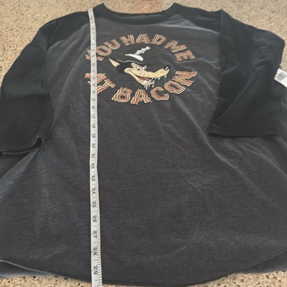 “You had me at bacon” big bad wolf Disney Tee - Picture 4 of 5